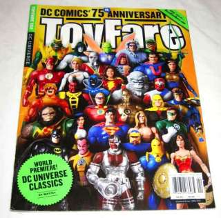 Toyfare #152 April 2010 World Premiere DC Universe Classics by Mattel 