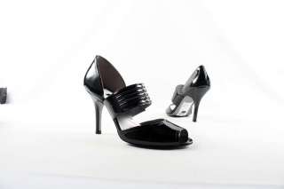 ELIE TAHARI Womens Leather High Heel Pump Designer Sz 7.5  