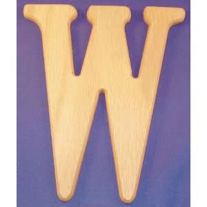  Wooden Letters 6 Inch Letter W Arts, Crafts & Sewing