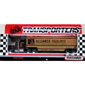 Super Star Transporters  1992 Matchbox Truck  Alliance Racing Team 