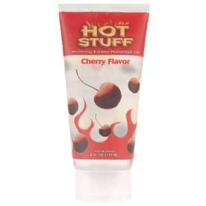  Hot Stuff Massage Oil, Cherry New Tube Packaging Health 