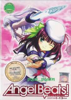 NEW DVD Anime Japanese Angel Beats Chapter 1   13 End  