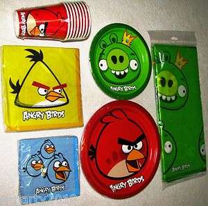 ANGRY BIRDS Party Supplies ~ Create Your Own Set w/ FREE Shipping 
