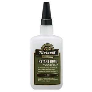 10 Pack Franklin 6222 Titebond Instant Bond Thick Wood Adhesive   4 oz 