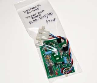 Deltronic DL 1275 Ticket Dispensor Replacement PC Board   BRAND NEW 