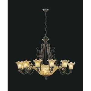 Cyan Lighting 6325 12 26 12 Light Bowl Chandelier   Scarlatti 