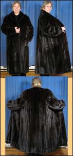 Model wearing fur coat is Size M, 130Lbs, 56.