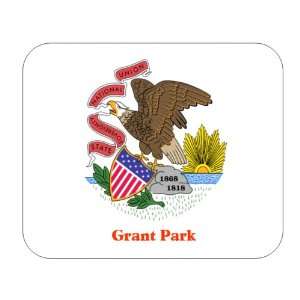  US State Flag   Grant Park, Illinois (IL) Mouse Pad 