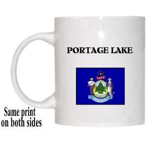  US State Flag   PORTAGE LAKE, Maine (ME) Mug Everything 