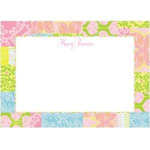 Lilly Pulitzer Personalized Correspondence Cards   Bees Knees Patch 