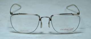 NEW CHRISTIAN ROTH 14001 VISION DESIGNER GOLD TITANIUM EYEGLASSES 