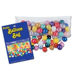  Plastic Balloon Bag w/Balloons Case Pack 24