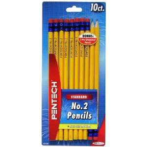    Pentech Yellow Wood Case Pencils 120 Count (71010)