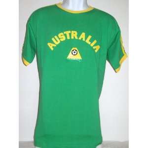    Australia Soccer Green T shirt Jersey xxl: Sports & Outdoors