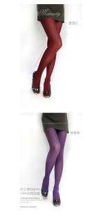 8colors Women/girls full foot Velet Pantyhose Tights  