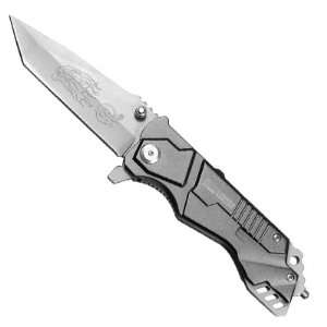   Assisted Open Breaker Folding Knife w/ Sheath Clip