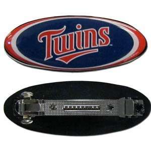  MLB Minnesota Twins Large Barrette Perfect For Thick Hair 