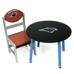   Panthers NFL Childrens Wooden Chair (12x12X26) Everything Else