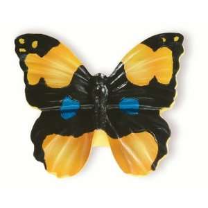  Siro Designs Butterfly Knob (SD72100)   Blk/Yel W/Blue 