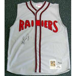 Ken Griffey, Jr. Autographed Mitchell & Ness Rainers TBC Jersey Vest 