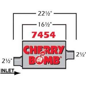  Cherry Bomb 7454 Pro Muffler: Automotive
