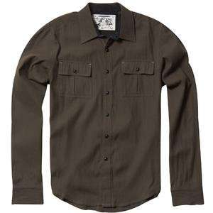   Go Getter Long Sleeve Flannel Shirt   X Large/Military Automotive