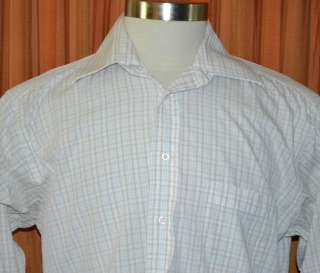   TAN 100% IMPORTED COTTON CASUAL BUTTON DOWN SHIRT MENS 16R  