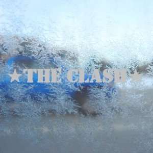  The Clash Gray Decal Punk Band Car Truck Window Gray 