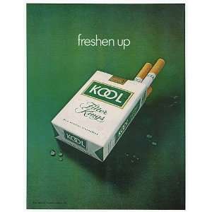    1969 Kool Cigarette Large Pack Print Ad (7867)