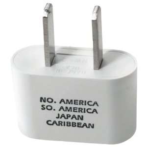   ADAPTER PLUG FOR NORTH & SOUTH AMERICA, CARIBBEAN & JAPAN Electronics