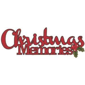  Christmas Memories Laser Die Cut Arts, Crafts & Sewing