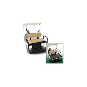  EZGO TXT Golf Cart Rear Flip Flop Seat Kit   Color OYSTER 