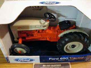     Ford 650 Farm Tractor (1955 1958, 1:16, Orange & Beige) 13745P NEW