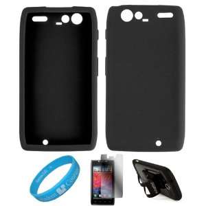  Black Smooth Rubber Soft Silicone Protective Skin Back 