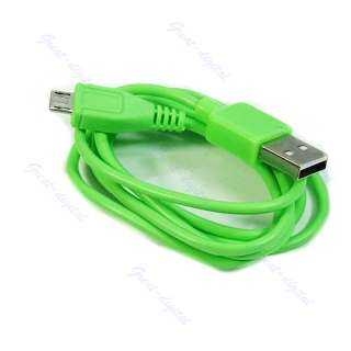 USB 2.0 Charger Charging To Micro 5 Pin Data Cable For  Cell Phone 