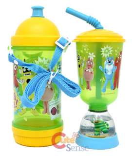 Yo Gabba Gabba Drinking Bottle Cup Set  2 Set  