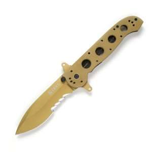  M21 Special Forces Desert Tan G10 Handle ComboEdge Sports 