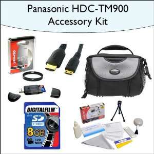  Package for Panasonic HDC TM900 Including 8GB SDHC Memory Card 