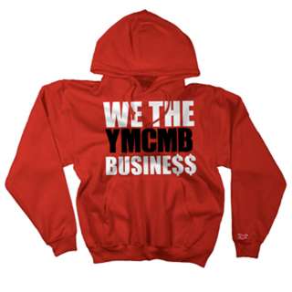 YMCMB Hooded Sweatshirt We The Business Red  