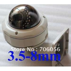   8mm lens sony ccd outdoor cctv dome vandal proof camera e59: Camera