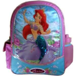  Mermaid Ariel Disney Large Backpack (AZ2205) Toys & Games