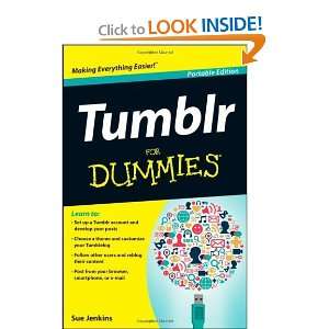  Tumblr For Dummies Portable Edition [Paperback]: Sue 
