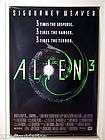 1992 ALIEN 3 ORIG 27X40 DS 1SH MOVIE POSTER SIGOURNEY WEAVER ROLLED 