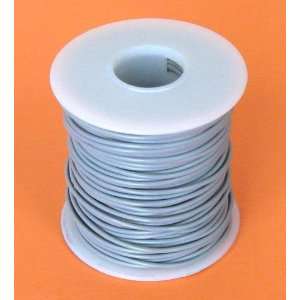  20 Ga. Grey Hook Up Wire, Solid 100 Electronics
