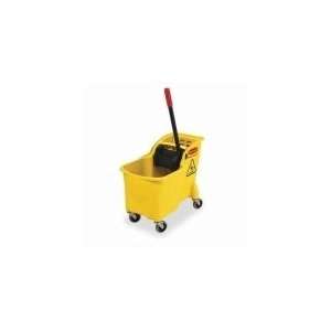  Rubbermaid Bucket/Wringer Combo, Sz 31 Qt   7380 00YELLOW 