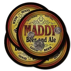  MADDY Family Name Beer & Ale Coasters: Everything Else