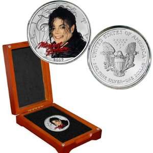   Silver Eagle Dollar – the 90s Michael Jackson: Toys & Games