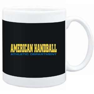  Mug Black American Handball ATHLETIC DEPARTMENT  Sports 