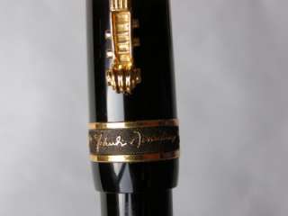Yehudi Menuhin Donation Montblanc pen.Box and papers  