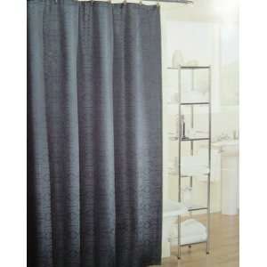   Medallion Taupe Fabric Shower Curtain Woven Jacquard: Home & Kitchen